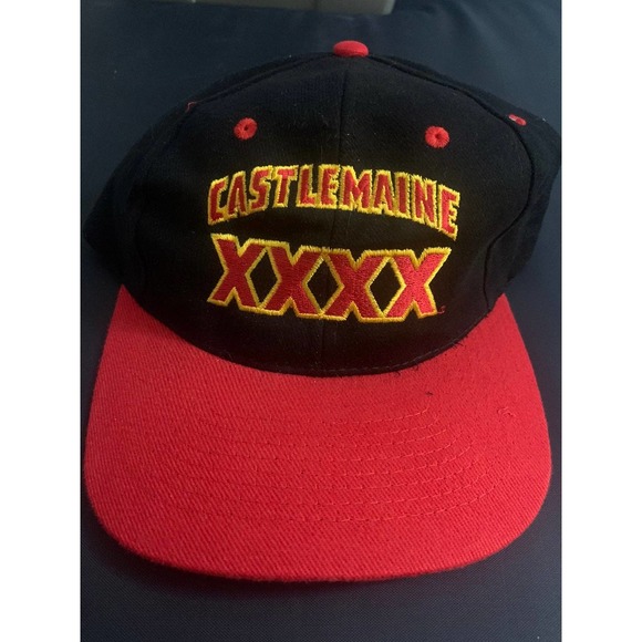 NOS Castlemaine XXXX Beer Snapback Hat‎ - Picture 1 of 7